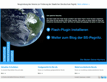 Tablet Screenshot of bs-pegnitz.de